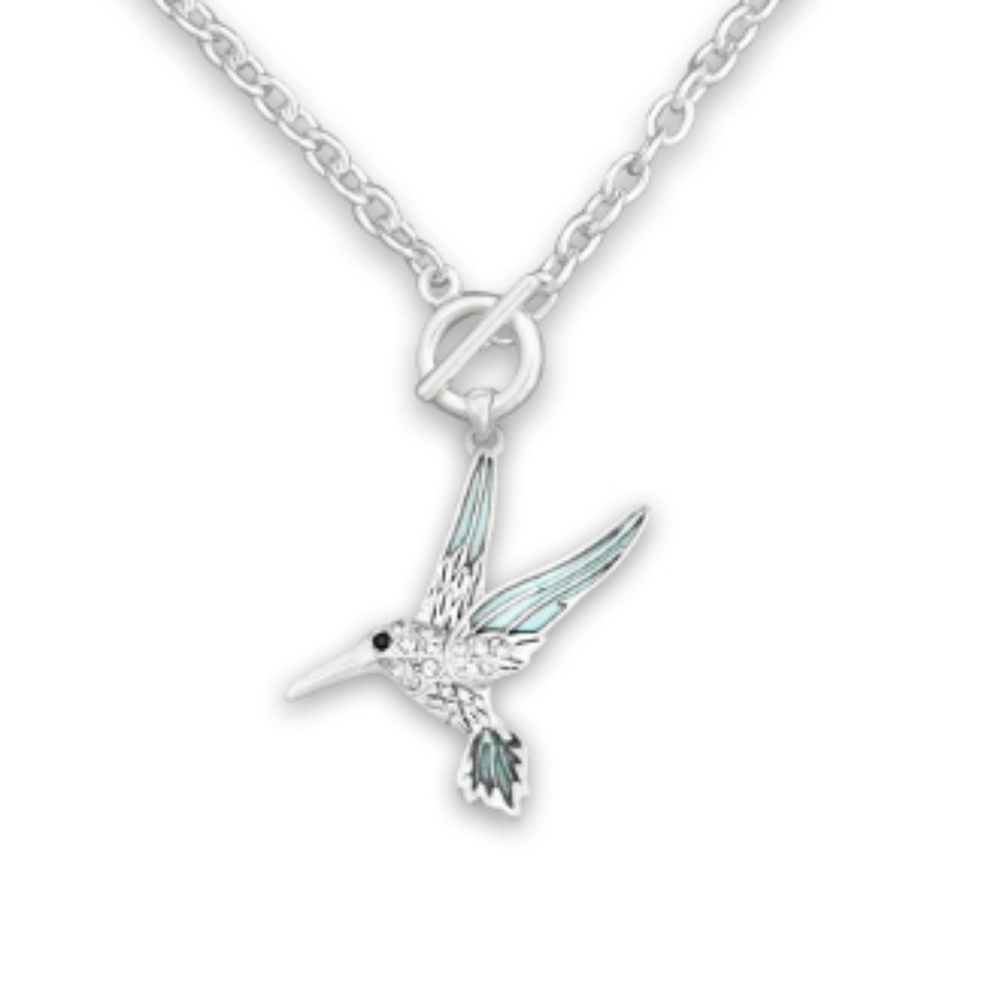 Hummingbird Toggle Necklace